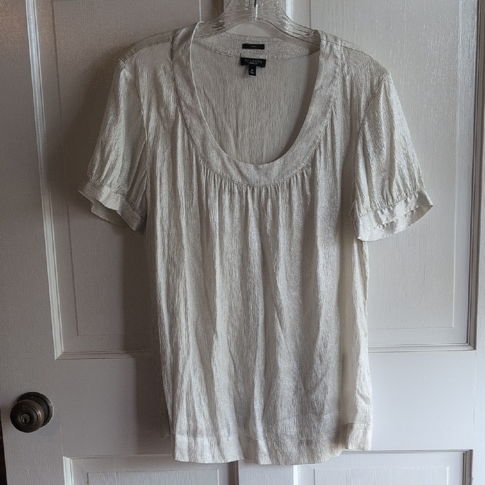 Talbots Silk Blouse